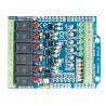 Arduino Shield - 6 przekaźnik,6AIN, 6DIN 