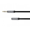Kabel wtyk-gniazdo jack 3.5 stereo 1.8m Kruger&Matz