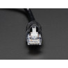 Kabel/gniazdo RJ45 ethernet do panelu 31cm