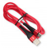 Kabel Spider USB Type C 1.5 m czerwony