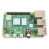 Rpi4 obudowa aluminiowa RAD2 niebieska passive-cooling