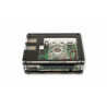 Obudowa akrylowa AKR3 black active cooling dla Raspberry Pi 4B
