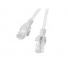 PATCHCORD KAT.5E 0.25M SZARY FLUKE PASSED LANBERG 10-PACK