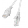 PATCHCORD KAT.5E 1M SZARY 10-PACK LANBERG