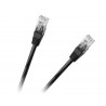 Patchcord kabel UTP 8c wtyk-wtyk 0,5m CC A czarny