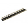 Listwa kołkowa męska, kątowa 2x40 