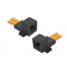 Przejście podokienne RJ45 Ultra slim 