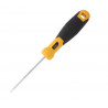 Wkrętak płaski Deli Tools EDL6330751 3x75mm (żółty)