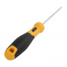 Wkrętak płaski Deli Tools EDL6330751 3x75mm (żółty)