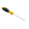 Wkrętak płaski Deli Tools EDL6331001 3x100mm (żółty)