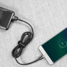 Kabel USB do MicroUSB (czarno-szary) 3m Baseus Cafule 2A