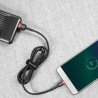 Kabel USB do MicroUSB (czarno-czerw.) 3m Baseus Cafule 2A
