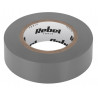 Taśma izolacyjna klejąca REBEL (0,13 mm  x 19 mm x 20 yd) szara