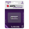 Bateria AgfaPhoto CR123 1szt./blist.