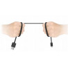 Kabel microUSB 2m czarny