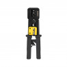 Zaciskarka wtyków przelotowych  RJ45, RJ12, RJ11