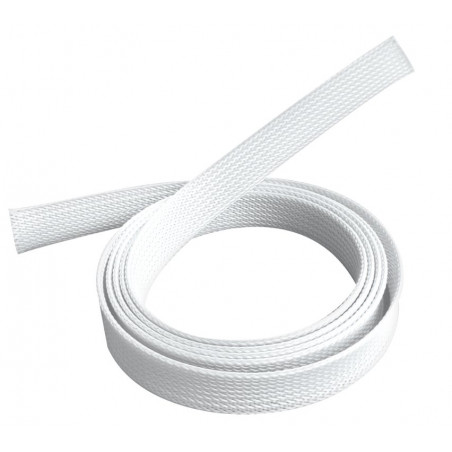 Peszel poliestrowy biały na kable A/V 1m/40mm