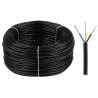 Kabel elektryczny OMY 3x1,5 300/300V  100m czarny