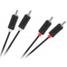 Kabel 2RCA-2RCA 3m Cabletech standard