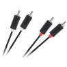 Kabel 2RCA-2RCA 1,8m Cabletech standard