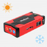 Jump starter - power bank z przewodami rozruchowymi i kompresorem