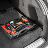 Jump starter - power bank z przewodami rozruchowymi i kompresorem
