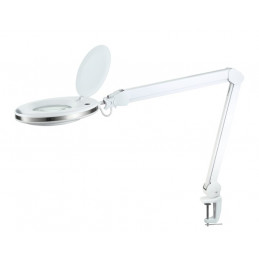 Lampa warsztatowa  z lupą...