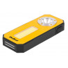 Mini lampa warsztatowa z akumulatorem - światło LED i COB