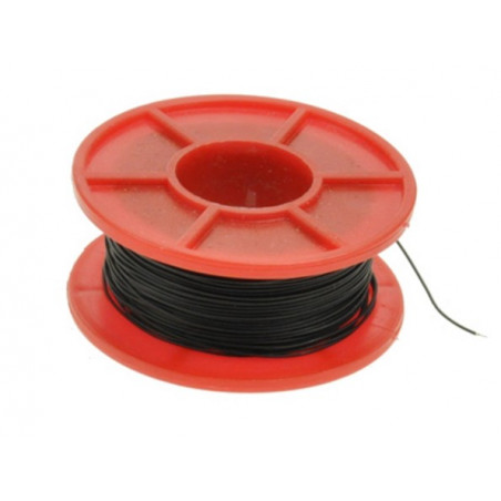 Przewód montażowy Kynar 50m czarny