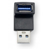 Złącze USB 3.0 kątowe wtyk-gniazdo 