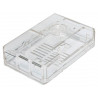 Obudowa do przezroczysta clear (model C4) do Raspberry Pi