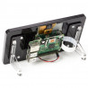 Obudowa do wyśw. Raspberry Pi 7" PIM czarna