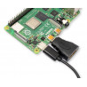 Adapter HDMI microHDMI dla Raspberry Pi 4B