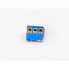 Listwa zaciskowa kątowa 5.0mm 3-pin niebieska