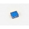 Listwa zaciskowa kątowa 5.0mm 3-pin niebieska