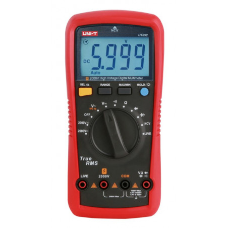 Miernik uniwersalny Uni-T UT892 – pomiary napięcia i rezystancji