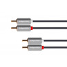 Kabel audio RCA 3m Kruger&Matz Basic - doskonałe połączenie stereo