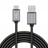 Kabel USB typu C 1,8m Kruger&Matz Basic - szybkie ładowanie i przesyłanie danych
