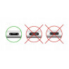 Kabel silikonowy micro USB 2m biały - szybkie ładowanie i transfer danych