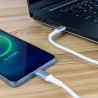 Kabel USB-C - USB-C eXtremestyle Ampere 2m biały