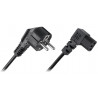 Kabel zasilający sieciowy kątowy 3m