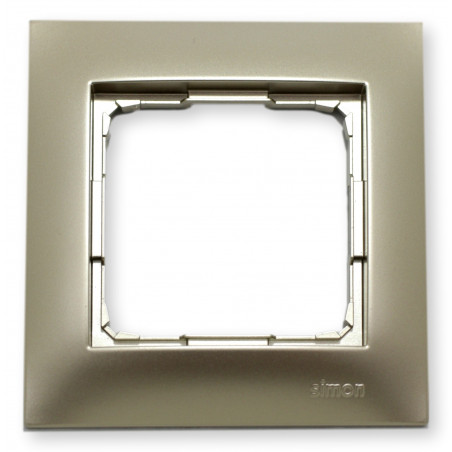 Ramka Simon54 Premium - ochrona IP44 do puszek karton-gips