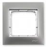 Simon54 Ramka P-KS-54-FSM - srebrna matowa ochrona IP44
