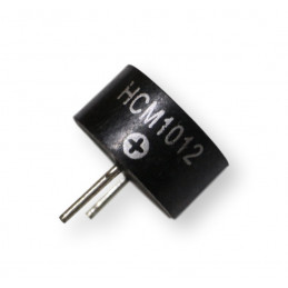 Buzzer czarny 10mm HCM1012 12V