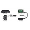Rozdzielacz zasilania PoE 5V2A microUSB wej. ethernet 10/100 IEEE802.3af,