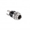 Gniazdo DC 2.5/5.5 mm - montaż w obudowie, szeroka kompatybilność