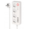 Inteligentna listwa zasilająca WiFi Kruger i Matz Connect P6