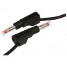 Przewód pomiarowy 4mm bezpieczny 1m PVC 19A 600V
