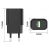 Uniwersalna ładowarka sieciowa eXtreme® 12W 2.4A TC12UB