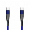 Kabel Spider USB typ-C - USB typ-C eXtreme 1m niebieski